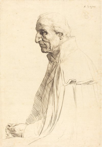 Viejo español Vieil Espagnol de Alphonse Legros