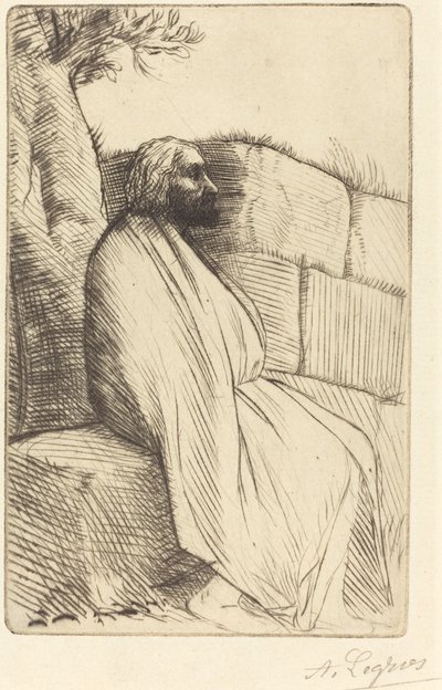 Filósofo (Le philosophe) de Alphonse Legros