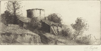 La torre de las palomas de Alphonse Legros