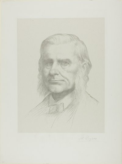 Retrato del Profesor Huxley de Alphonse Legros
