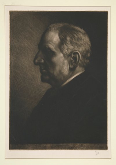 Retrato de Seymour Haden de Alphonse Legros