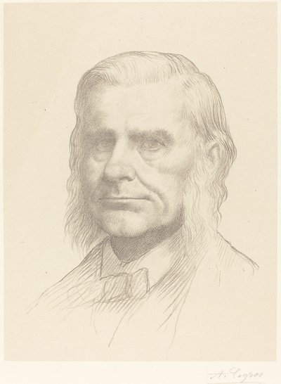 Profesor Huxley, 2ª placa de Alphonse Legros