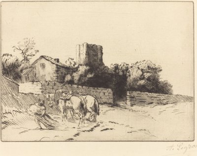 El muro del presbiterio de Alphonse Legros