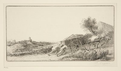 Trayendo el heno de Alphonse Legros