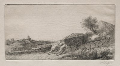 Rentrant le foin de Alphonse Legros
