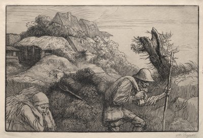 Regreso del bosque (Le Retour du Bois) de Alphonse Legros