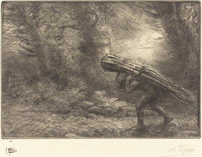 Regreso a la cabaña de Alphonse Legros