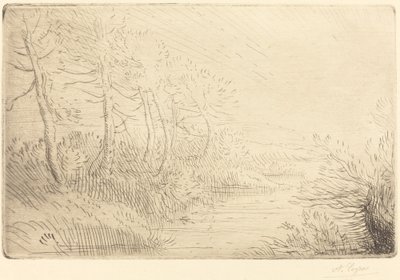 Ribera del río de Alphonse Legros