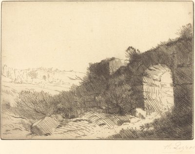 Ruina Romana de Alphonse Legros