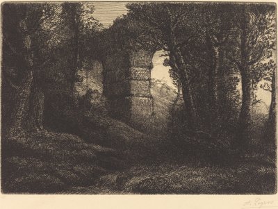 Ruinas de un antiguo acueducto (Ruine d