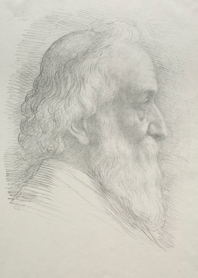 Autorretrato 10ª Placa de Alphonse Legros