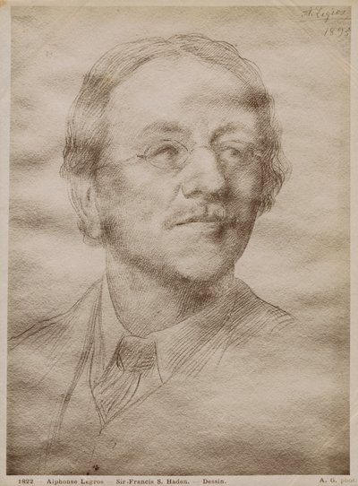 Sir Francis Seymour Haden Junior de Alphonse Legros
