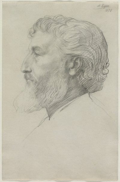 Sir Frederick Leighton de Alphonse Legros