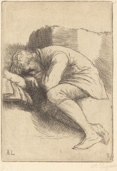 Durmiente de Alphonse Legros