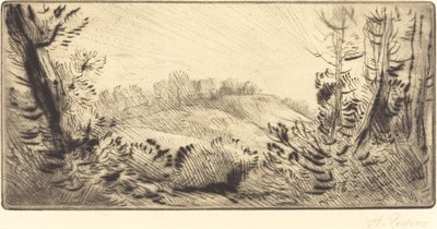 Colina Pequeña (Le coteau) de Alphonse Legros