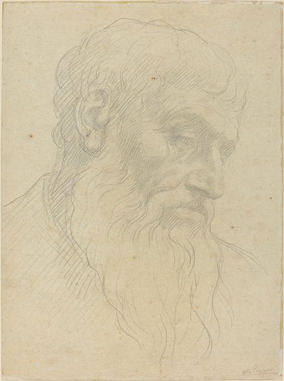 Estudio de una cabeza de Alphonse Legros