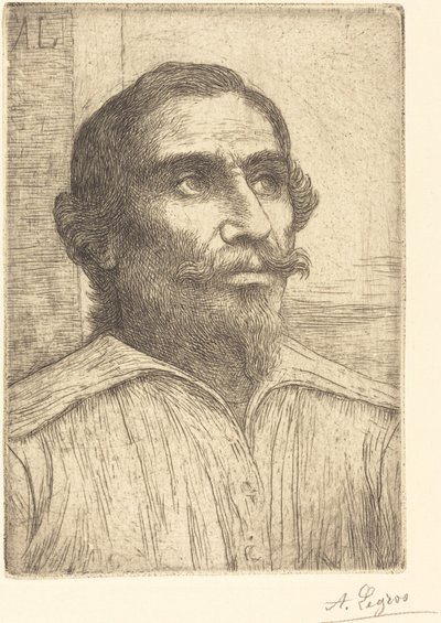 Estudio de un español de Alphonse Legros