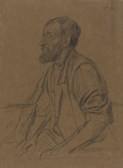 Estudio de un obrero de Alphonse Legros