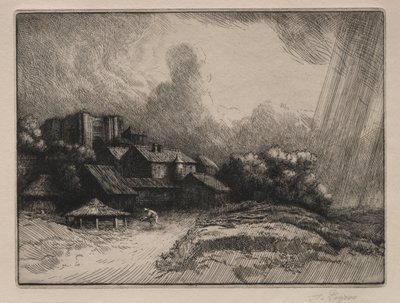 La granja de la abadía de Alphonse Legros