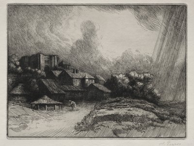 La granja de la abadía de Alphonse Legros