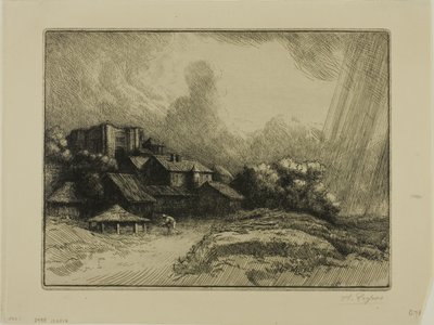 La granja de la abadía de Alphonse Legros