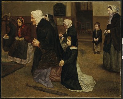 El Ángelus, 1859 de Alphonse Legros