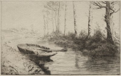 El canal, mañana de Alphonse Legros