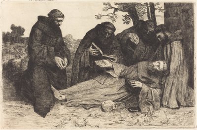 La muerte de San Francisco de Alphonse Legros