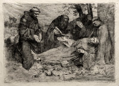 La muerte de San Francisco de Alphonse Legros