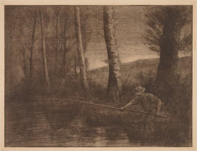 El pez en la red de aro de Alphonse Legros