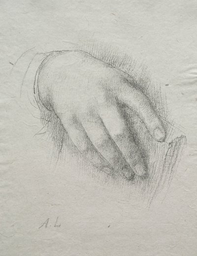 La Mano de Nora E. Legros de Alphonse Legros