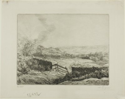 La puerta del prado de Alphonse Legros