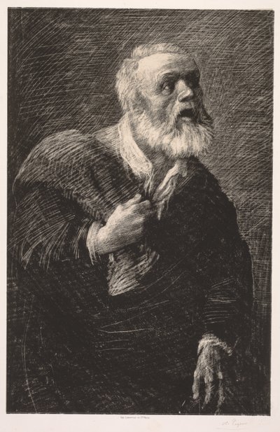 El pregonero nocturno de Alphonse Legros