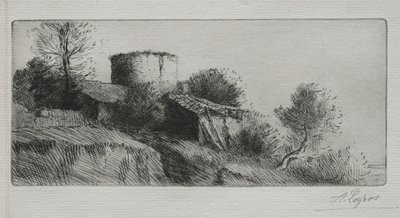 La torre de las palomas de Alphonse Legros