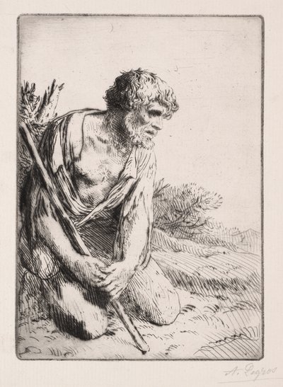 El hijo pródigo (3ª placa) de Alphonse Legros