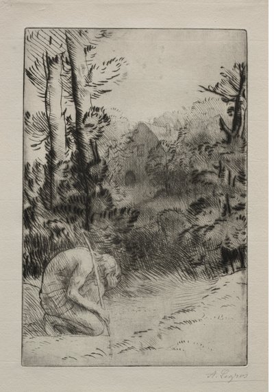 El hijo pródigo 2ª placa de Alphonse Legros