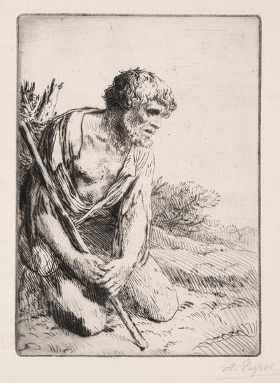 El Hijo Pródigo 3ª Placa de Alphonse Legros