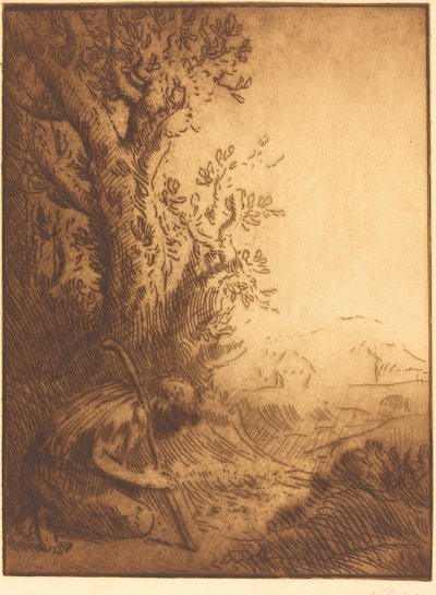 El hijo pródigo, 4ª placa de Alphonse Legros