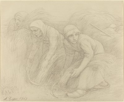 Los segadores de Alphonse Legros