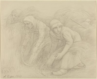 Los segadores de Alphonse Legros