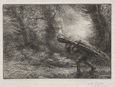 El regreso a la cabaña de Alphonse Legros