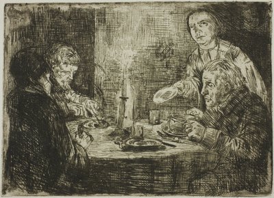 La cena de Alphonse Legros