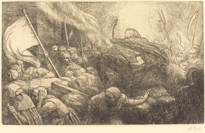 El triunfo de la muerte: La proclamación de Alphonse Legros