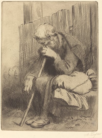 El pensador (Le penseur) de Alphonse Legros