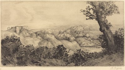 Cima de la colina Le haut de la colline de Alphonse Legros
