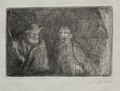 Dos pastores de Alphonse Legros