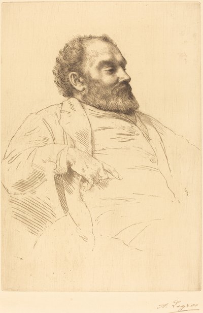 Val Prinsep, R.A. de Alphonse Legros