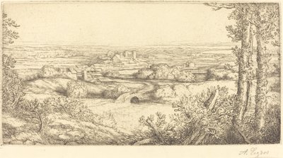 Valle en Borgoña de Alphonse Legros