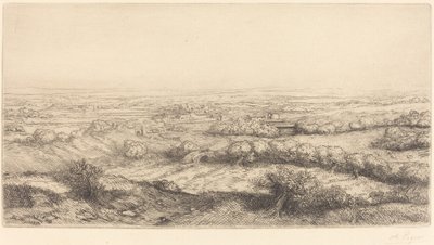 Valle en Borgoña de Alphonse Legros