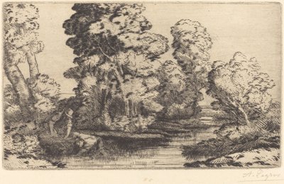Valle en Borgoña de Alphonse Legros